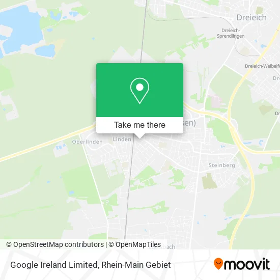 Карта Google Ireland Limited