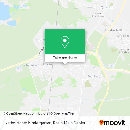 Katholischer Kindergarten map
