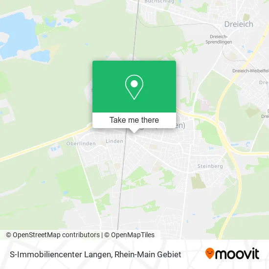 Карта S-Immobiliencenter Langen