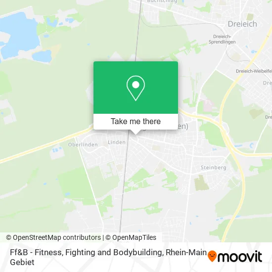 Ff&B - Fitness, Fighting and Bodybuilding map