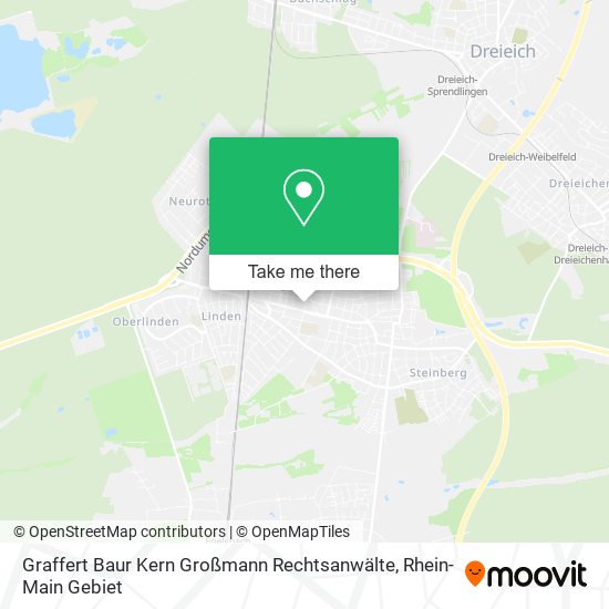Graffert Baur Kern Großmann Rechtsanwälte map
