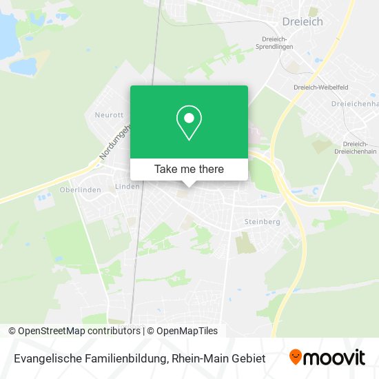 Evangelische Familienbildung map