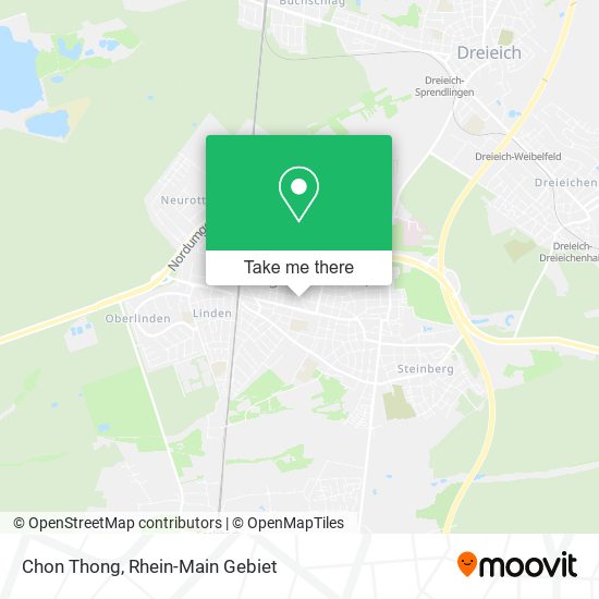 Chon Thong map