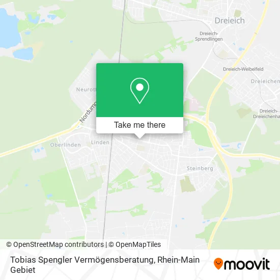 Карта Tobias Spengler Vermögensberatung