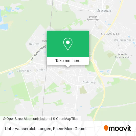 Карта Unterwasserclub Langen