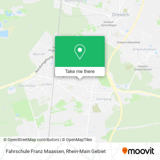 Fahrschule Franz Maassen map
