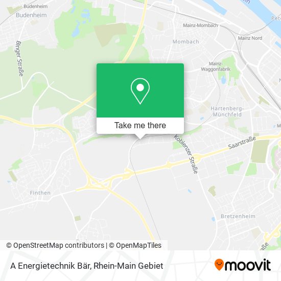 A Energietechnik Bär map