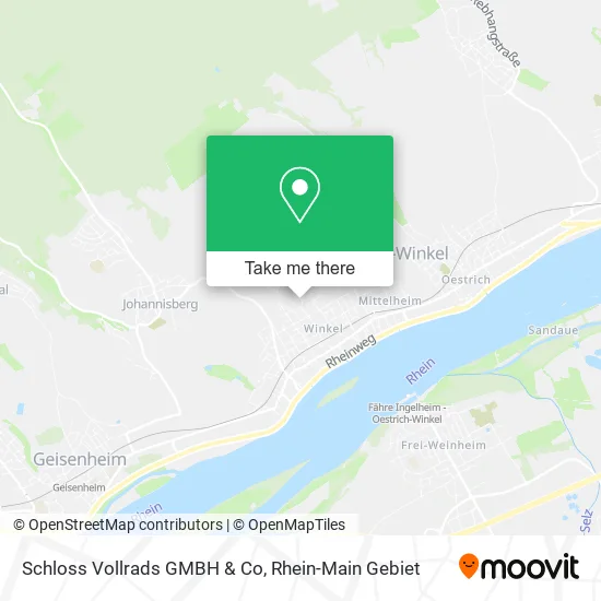 Карта Schloss Vollrads GMBH & Co