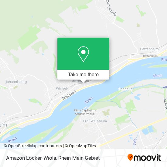Amazon Locker-Wiola map