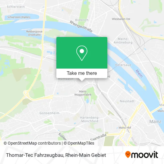 Карта Thomar-Tec Fahrzeugbau