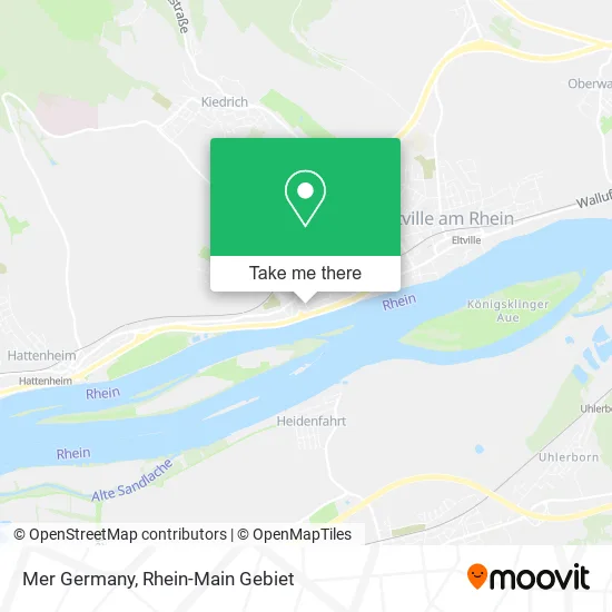 Карта Mer Germany