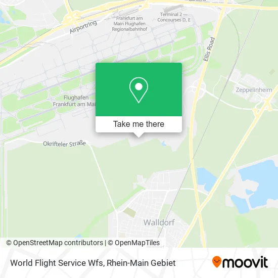 Карта World Flight Service Wfs