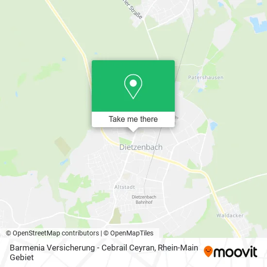 Карта Barmenia Versicherung - Cebrail Ceyran