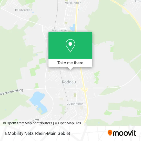 Карта EMobility Netz