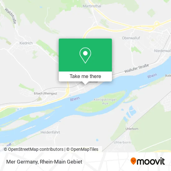 Карта Mer Germany