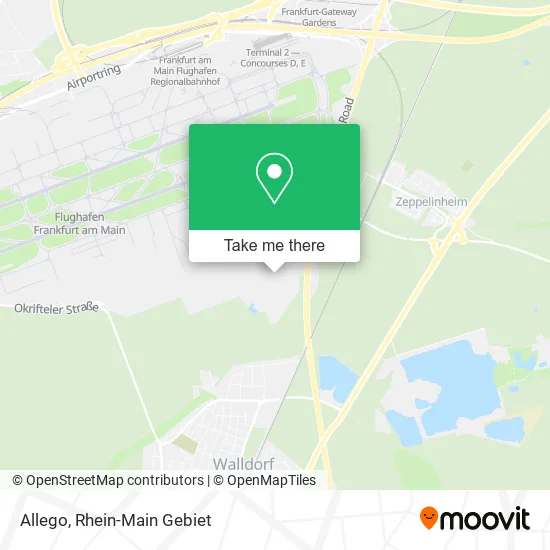 Allego map