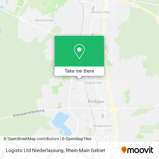 Карта Logisto Ltd Niederlassung