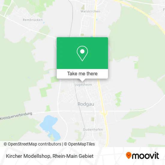 Карта Kircher Modellshop