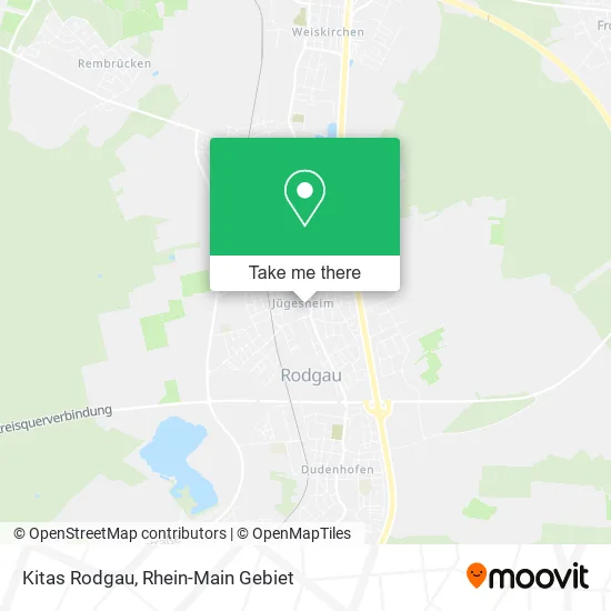 Карта Kitas Rodgau