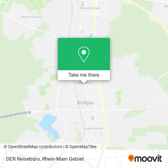 Карта DER Reisebüro
