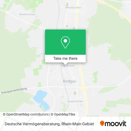 Карта Deutsche Vermögensberatung