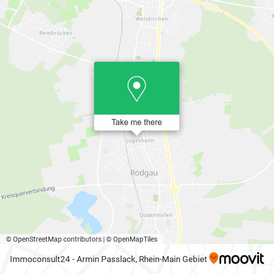 Immoconsult24 - Armin Passlack map