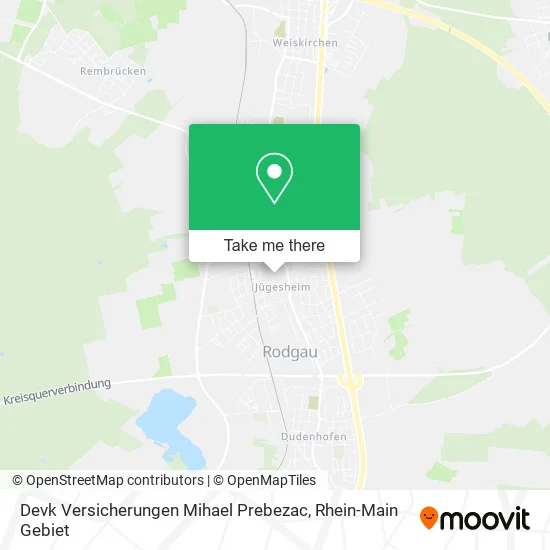 Карта Devk Versicherungen Mihael Prebezac
