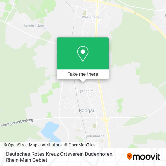 Deutsches Rotes Kreuz Ortsverein Dudenhofen map