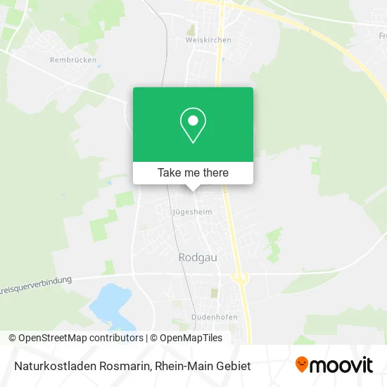 Карта Naturkostladen Rosmarin