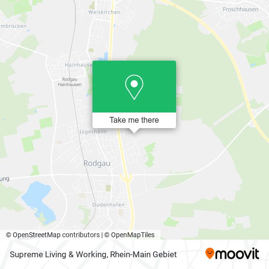 Карта Supreme Living & Working