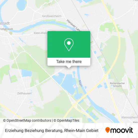 Карта Erziehung Beziehung Beratung