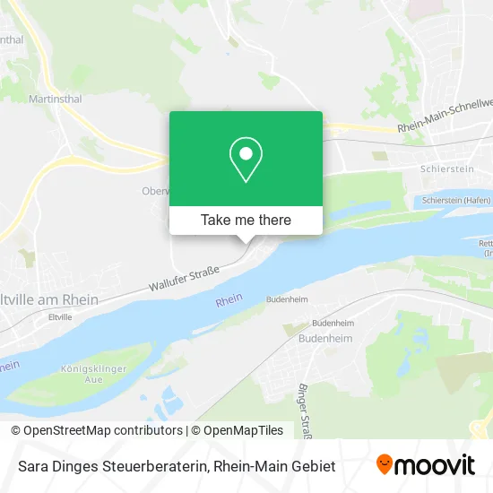 Карта Sara Dinges Steuerberaterin