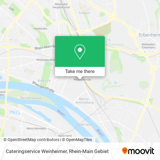 Карта Cateringservice Weinheimer