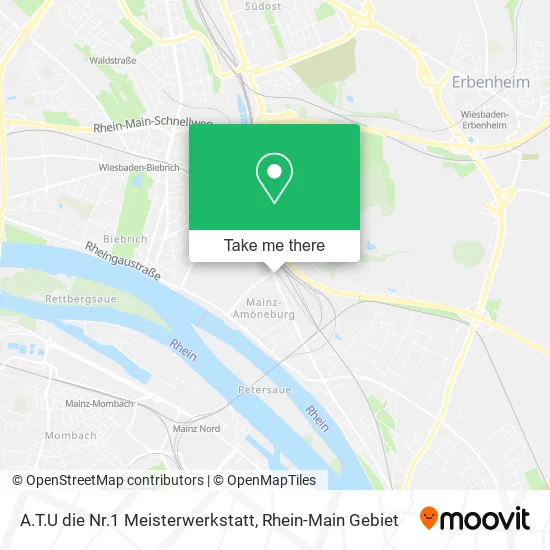 Карта A.T.U die Nr.1 Meisterwerkstatt