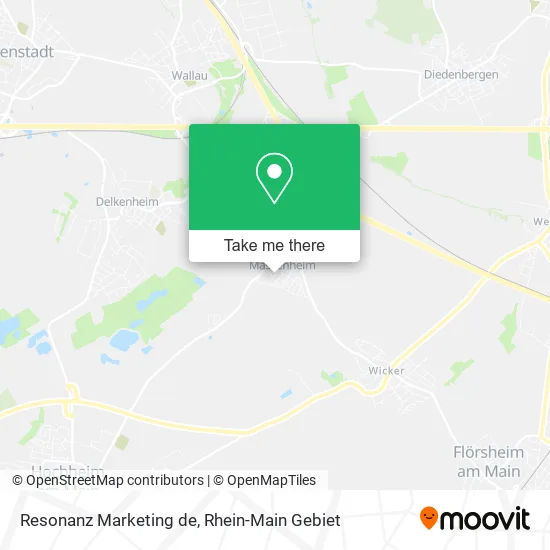 Карта Resonanz Marketing de