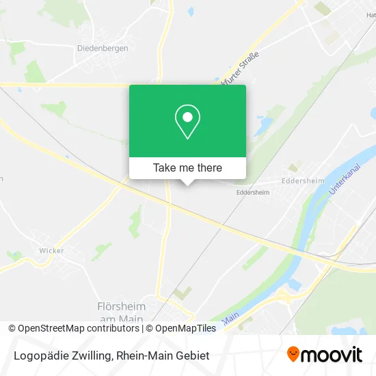 Карта Logopädie Zwilling