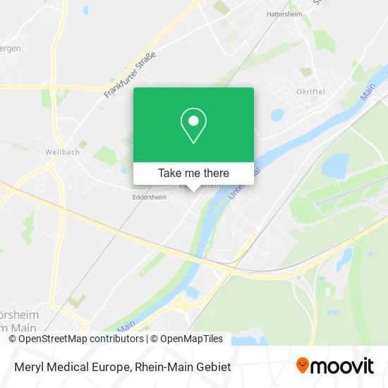 Карта Meryl Medical Europe