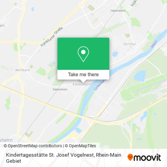 Карта Kindertagesstätte St. Josef Vogelnest
