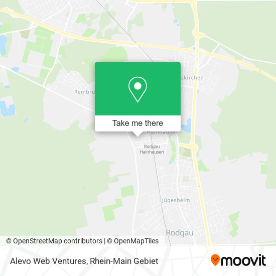 Alevo Web Ventures map