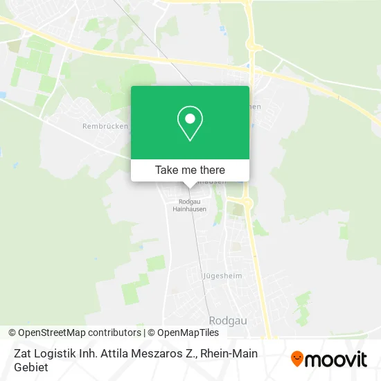 Карта Zat Logistik Inh. Attila Meszaros Z.