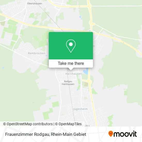 Карта Frauenzimmer Rodgau