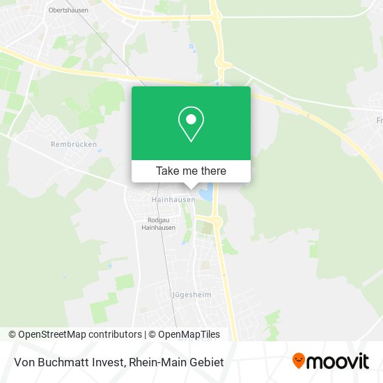 Von Buchmatt Invest map