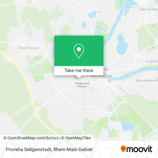Карта Proreha Seligenstadt