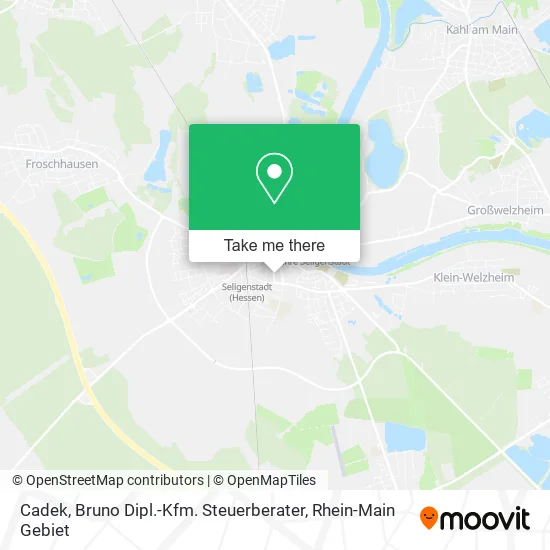 Cadek, Bruno Dipl.-Kfm. Steuerberater map