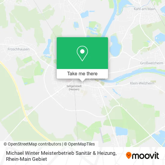 Карта Michael Winter Meisterbetrieb Sanitär & Heizung