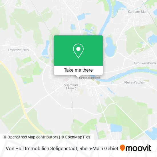 Карта Von Poll Immobilien Seligenstadt