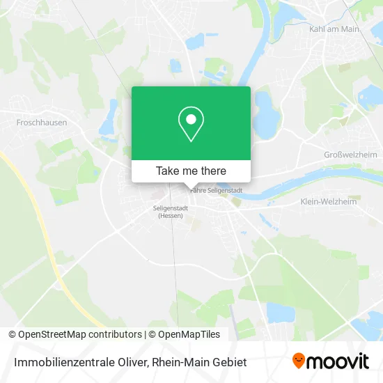 Карта Immobilienzentrale Oliver
