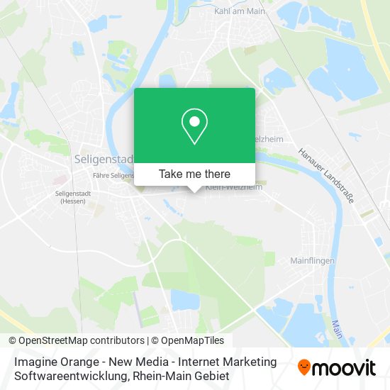 Imagine Orange - New Media - Internet Marketing Softwareentwicklung map