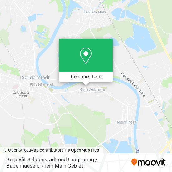 Buggyfit Seligenstadt und Umgebung / Babenhausen map