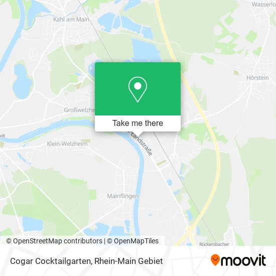 Карта Cogar Cocktailgarten